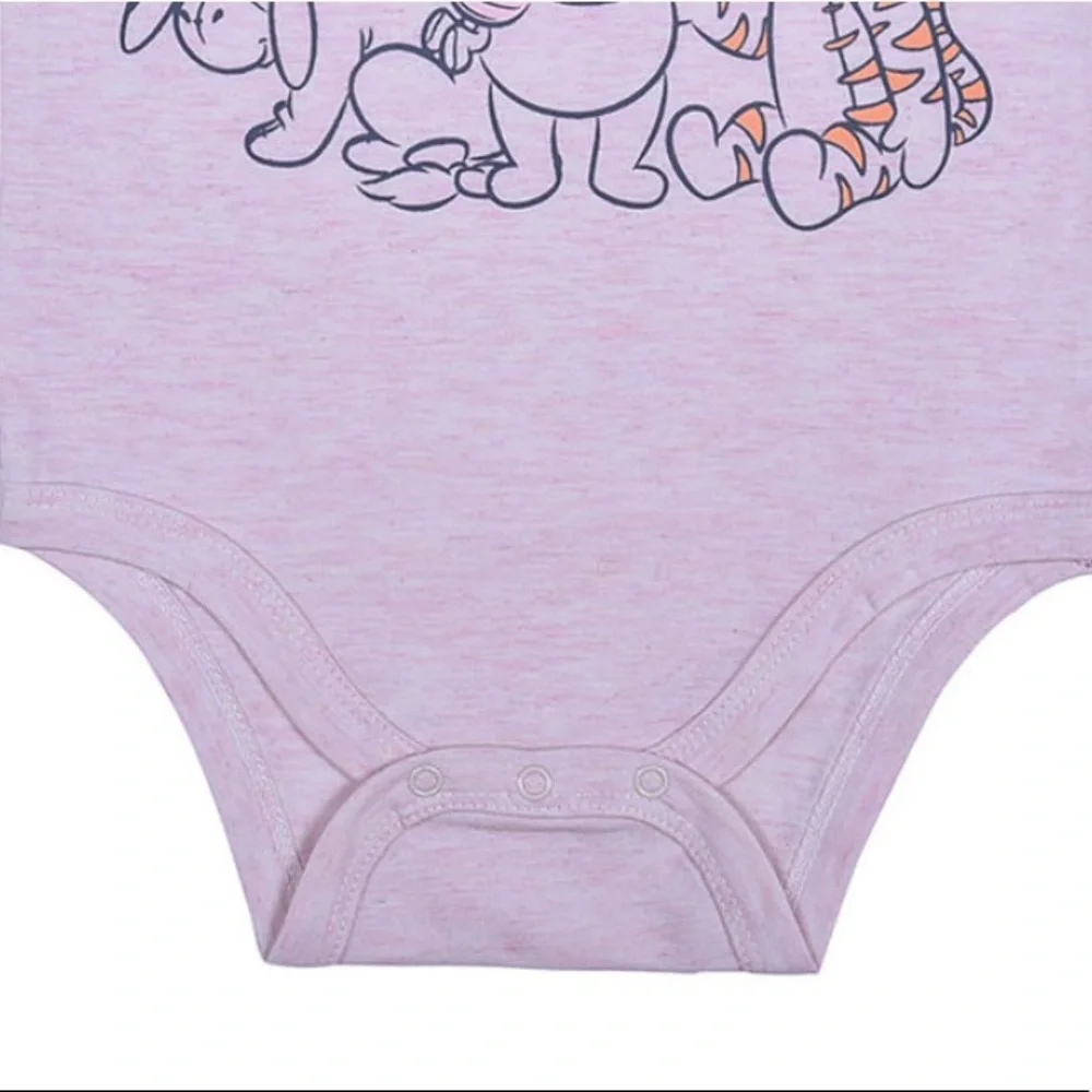 Disney Baby Bodysuit – Winnie the Pooh Rainbow 18M | “Rainbows Make Me Smile